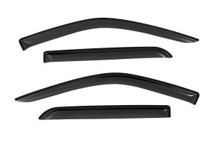Ram 1500 Side Window Deflectors - Rough Country - Tape On Rain Guard - '09-'18